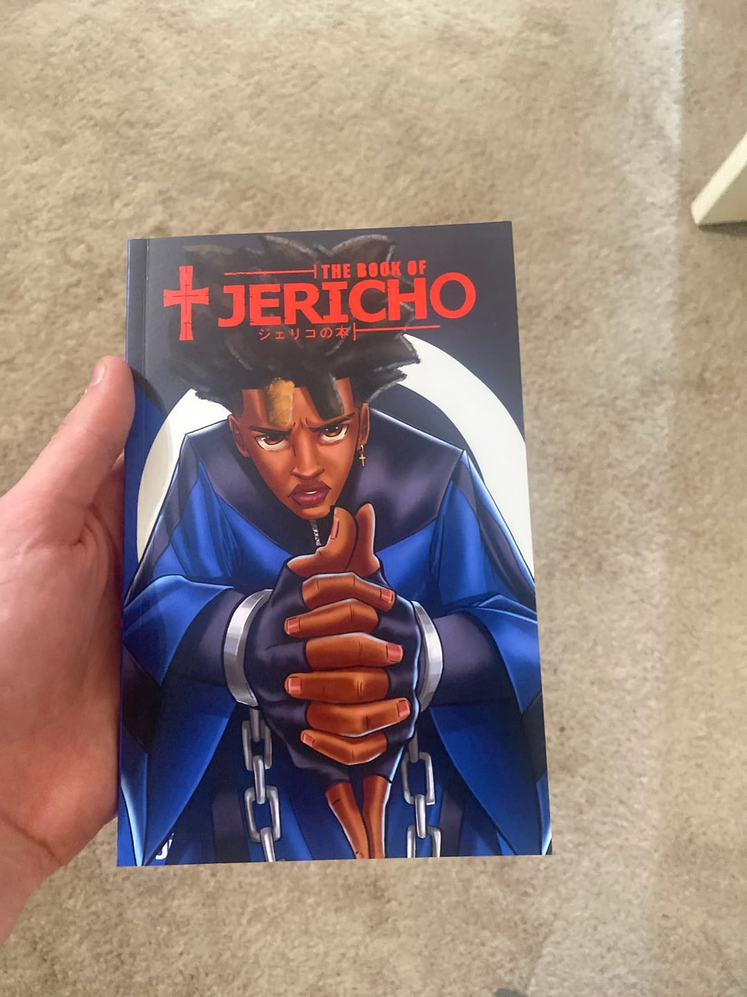 Customer photo review of THE BOOK OF JERICHO PHYSICAL COPY