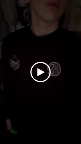 Customer video review of Black Forged in Failure Crewneck