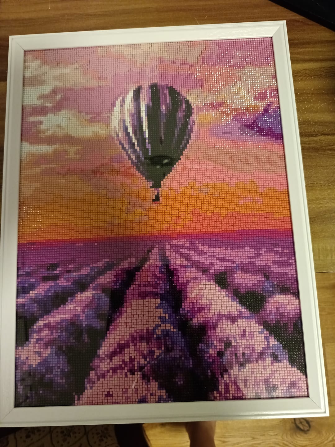 Customer photo review of Überraschungsbild - Diamond Painting