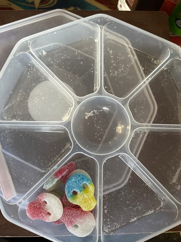 Customer photo review of Poppin Candy Custom Candy Platter