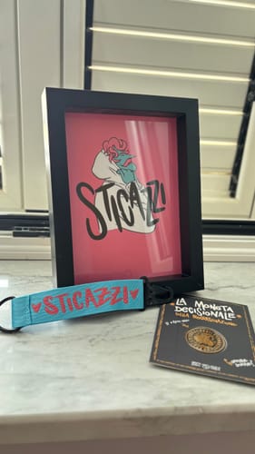 Customer photo review of Portachiavi + Stampina STICAZZ*