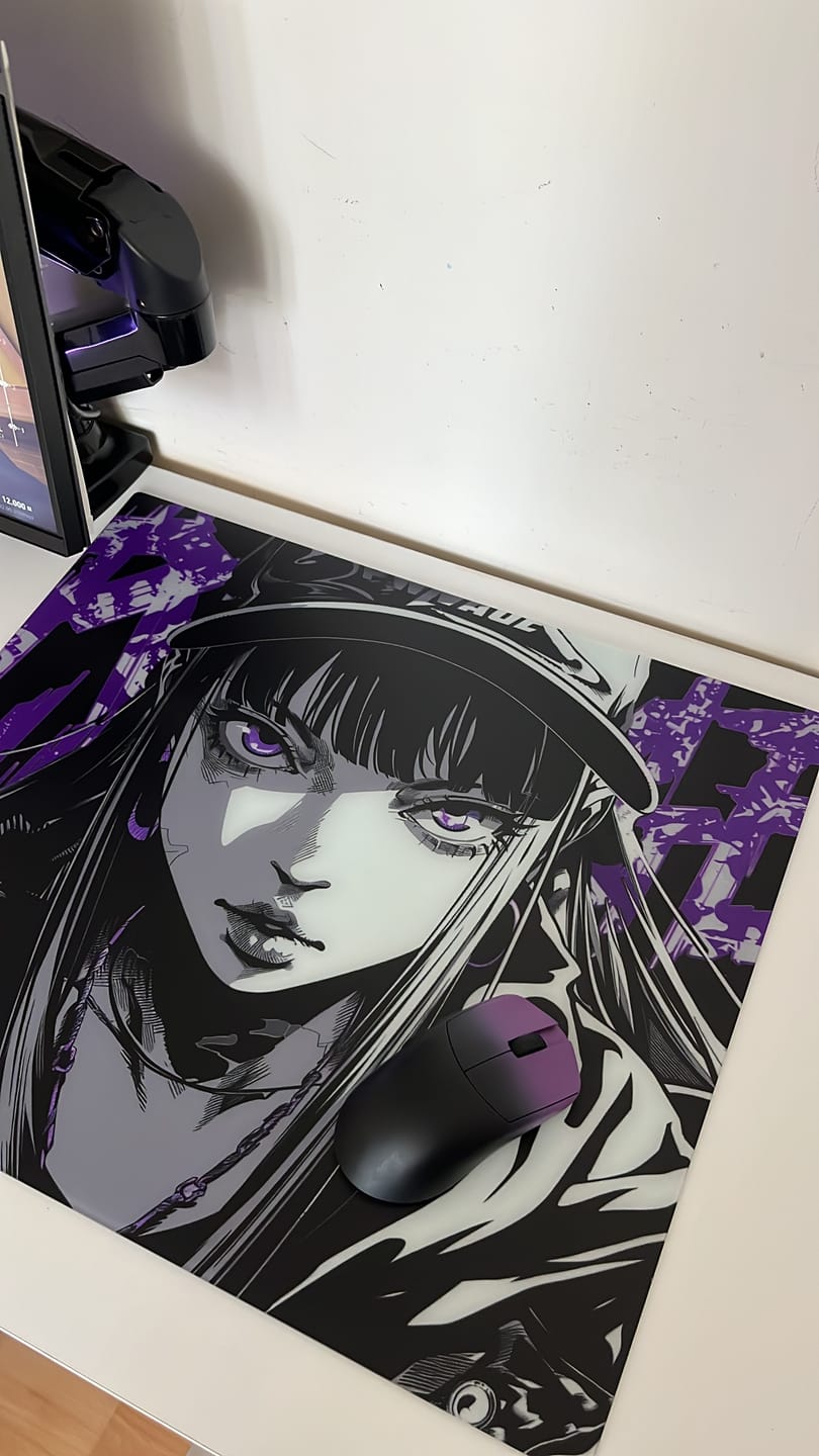 Customer photo review of Pwnage Nyomi Cam Mousepad