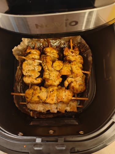 Customer photo review of Air Fryer Novio Grill & Fry