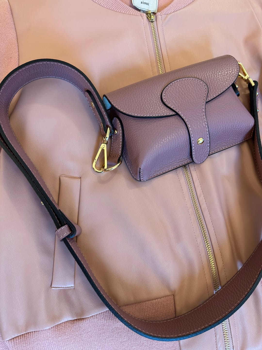 Customer photo review of Luca Small Crossbody Bag