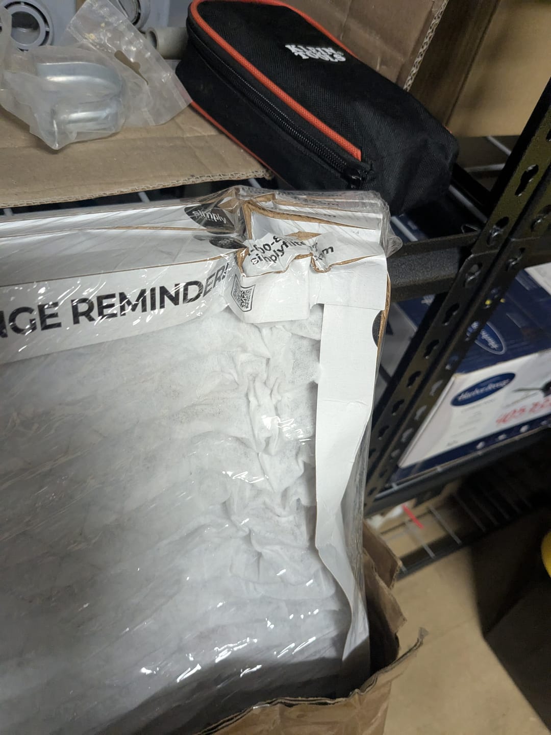 Customer photo review of 20x30x1 MERV 8 Air Filter