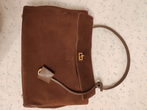 Customer photo review of LILLIBETH - CAMOSCIO BRUCIATO/PELLE