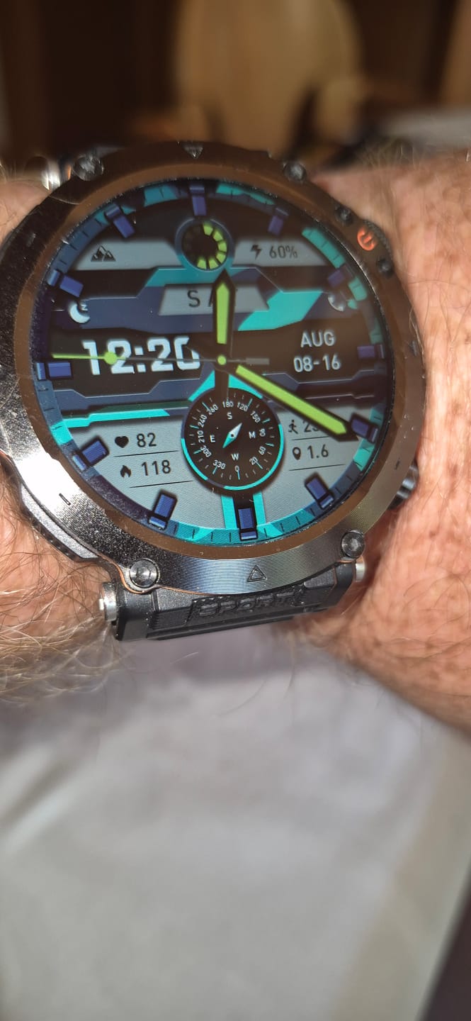 Customer photo review of STONE – Die stabilste Smartwatch mit 21+ Tagen Akkulaufzeit