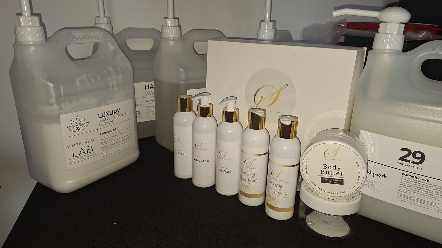 Customer photo review of Brightpack Body Wash #29 (White Label Lab)