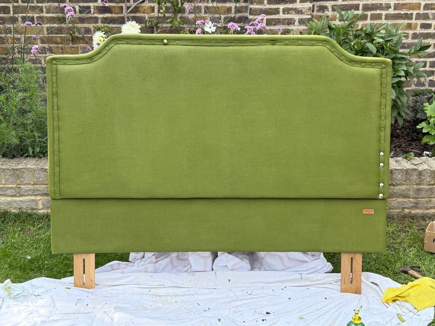 Customer photo review of Fabric Paint -- Olive