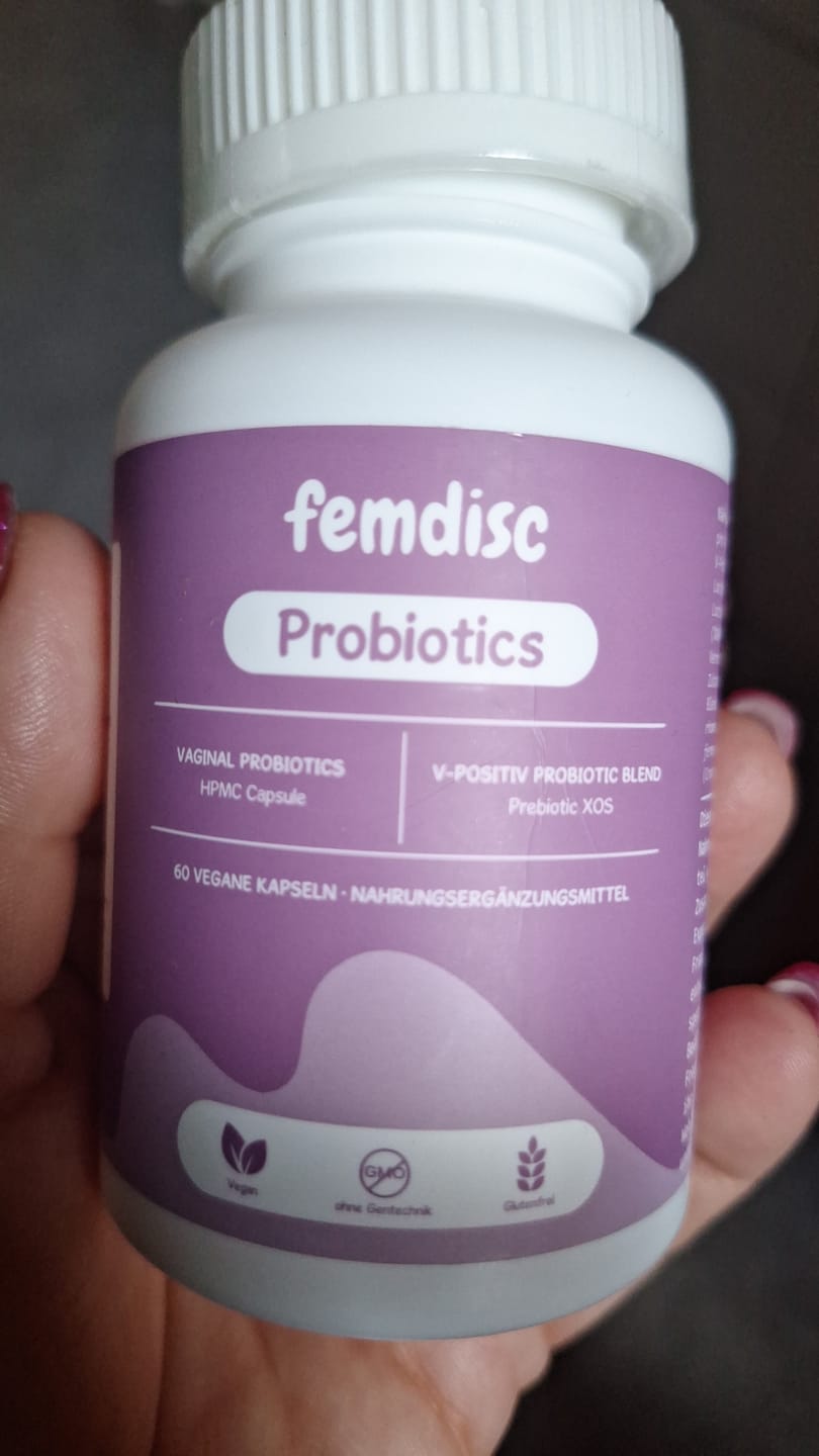 Customer photo review of femdisc vaginal Probiotics