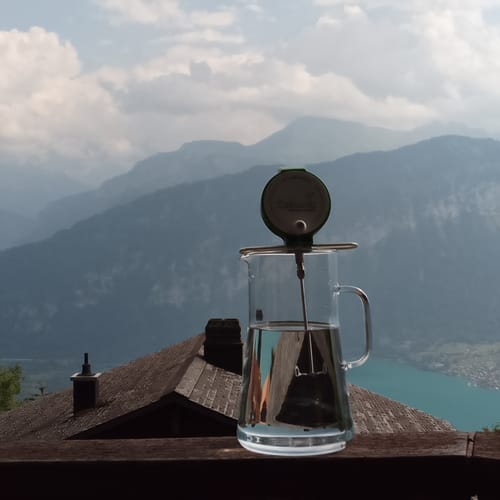 Customer photo review of CELLAVITA Wirbler + JENA TRENDGLAS Saftkrug (2,5l) Set