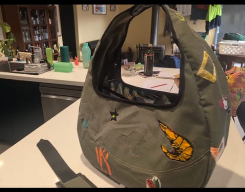 Customer photo review of CUSTOM BAG MAKING // 5 Session Bag Design & Making