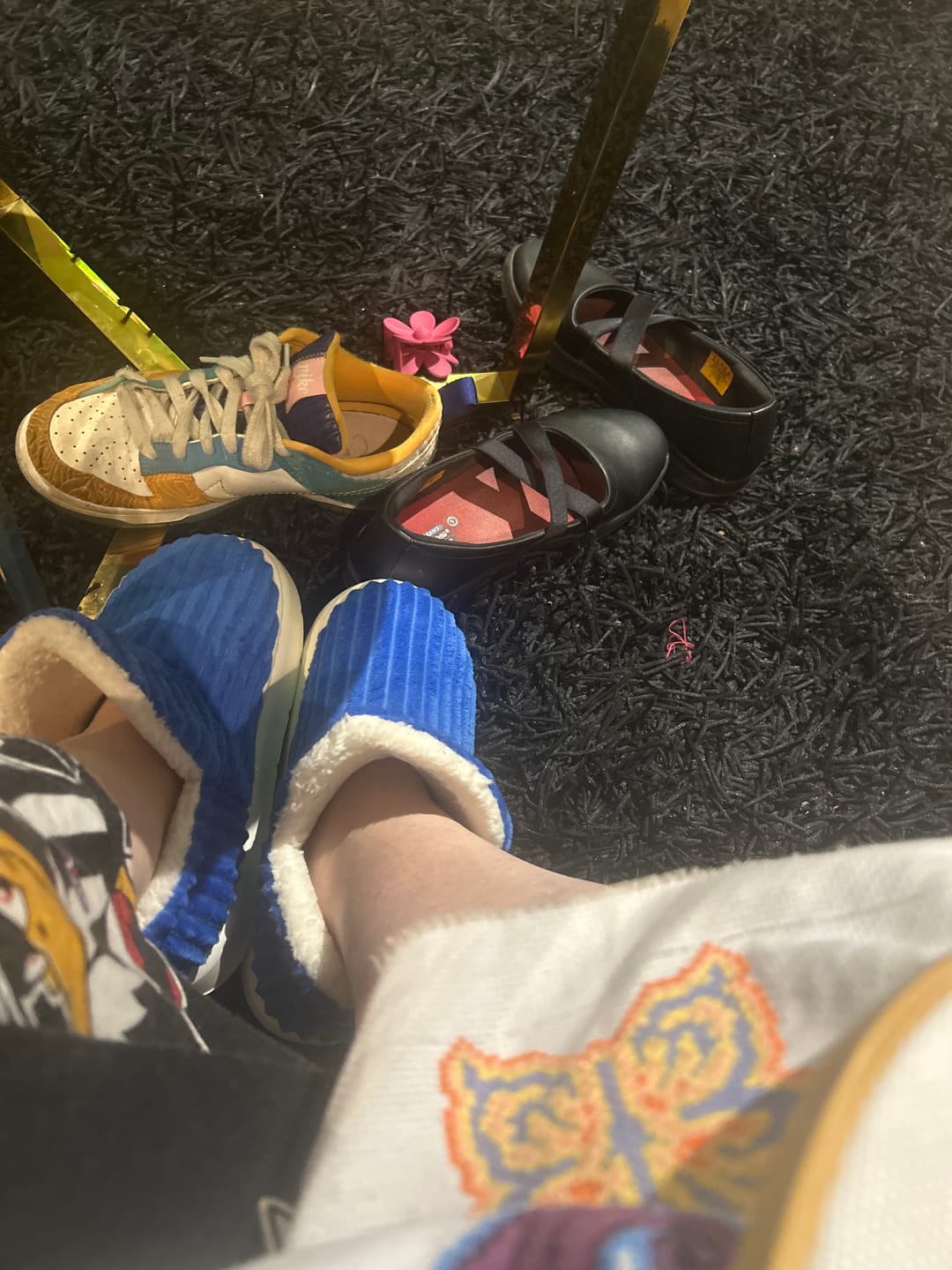 Customer photo review of Poh Poh’s™ Puffy Warm Slippers