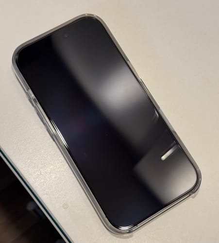Customer photo review of 3 in 1 Screen Protector - iPhone