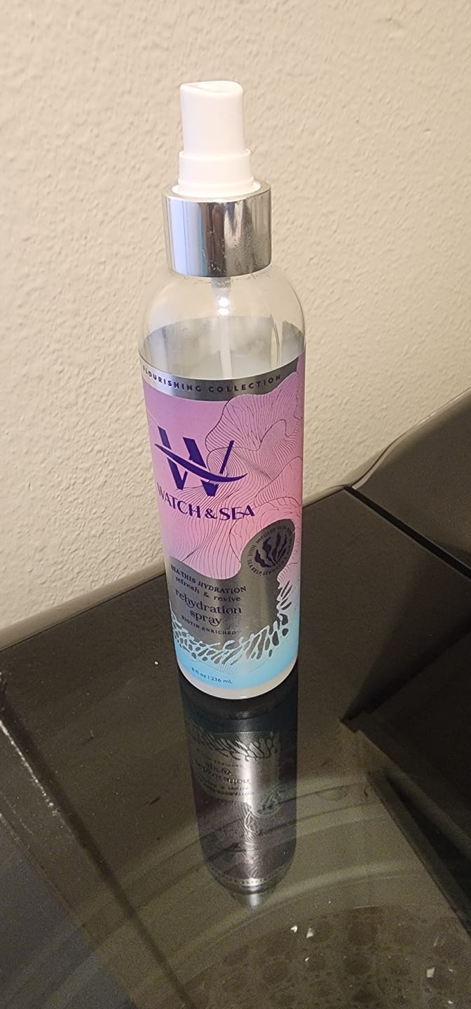 Customer photo review of “SEA THIS HYDRATION” Refresh & Revive Rehydration Spray
