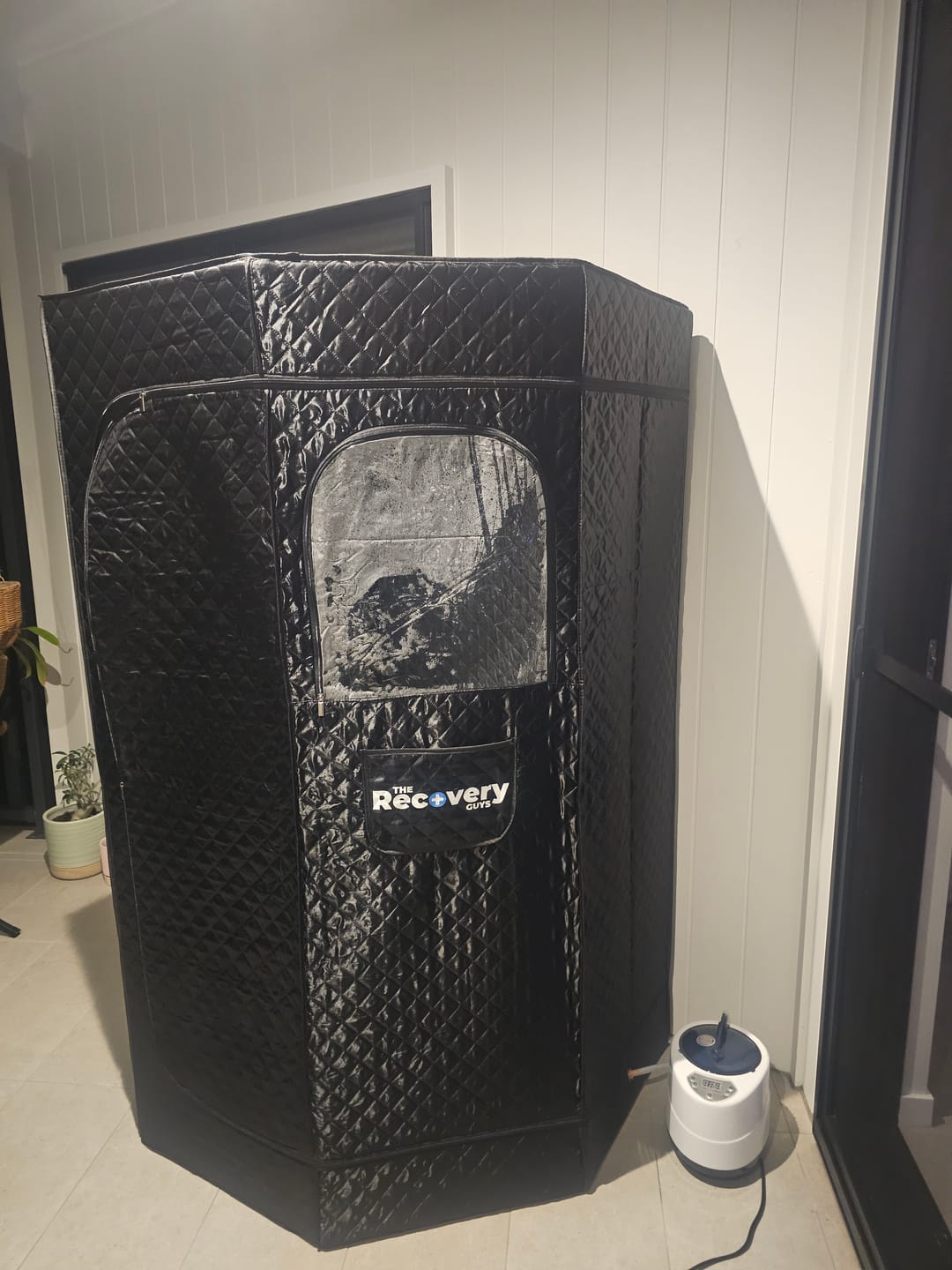 Customer photo review of Portable SaunaPod