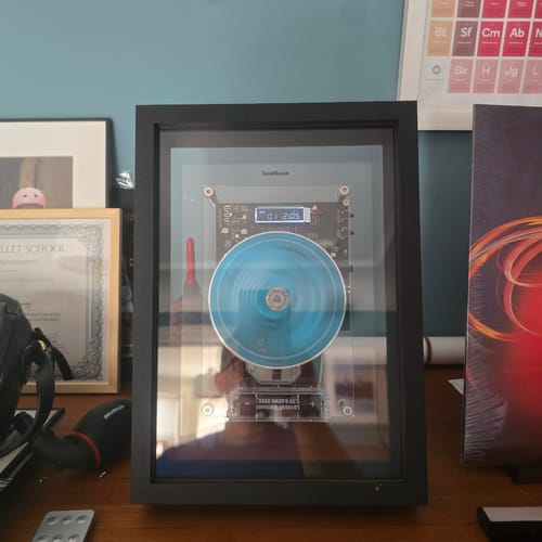 Customer photo review of M1 Acrylic Dust Cover