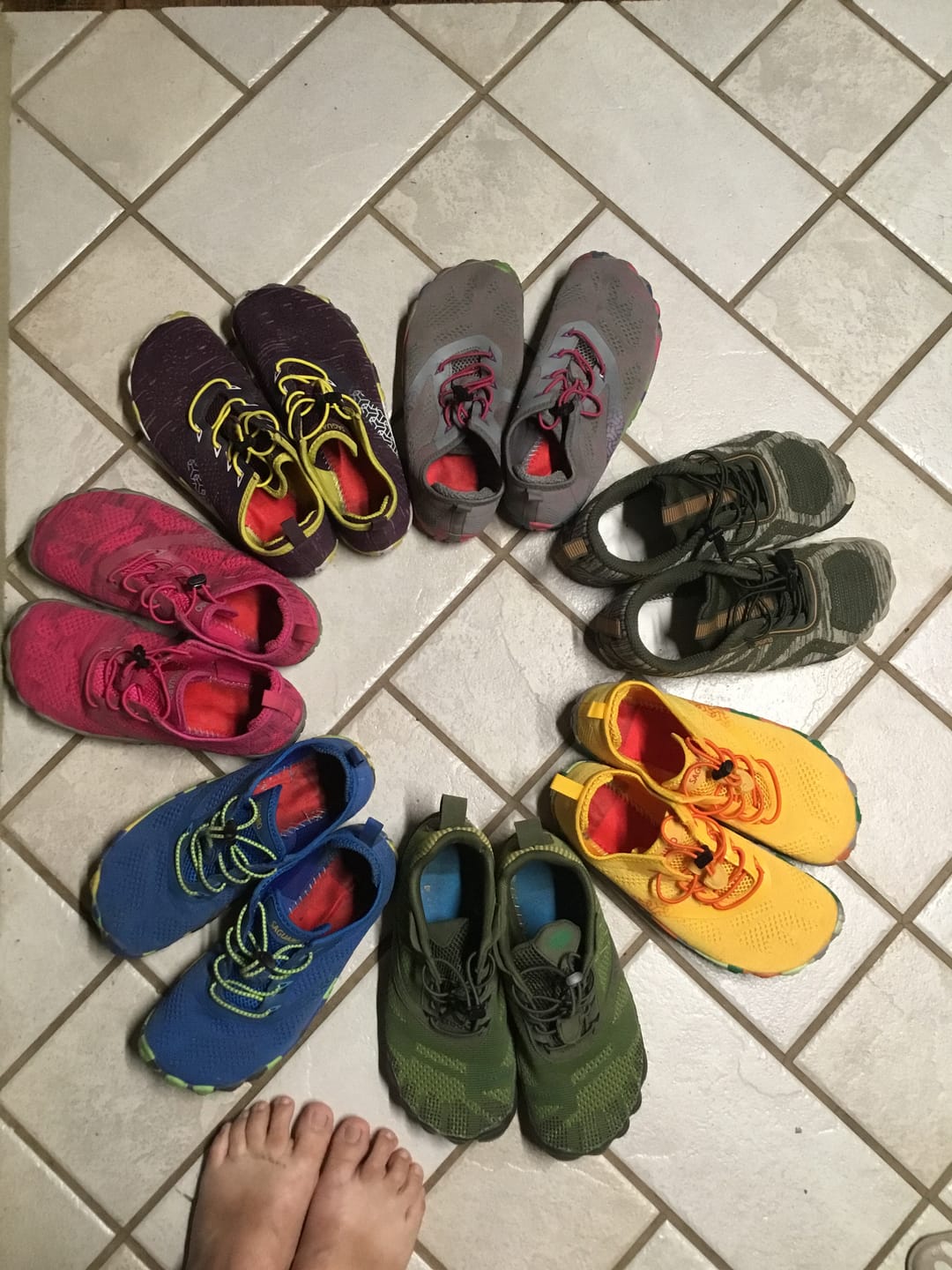 Customer photo review of Active II - Barefoot Shoes
