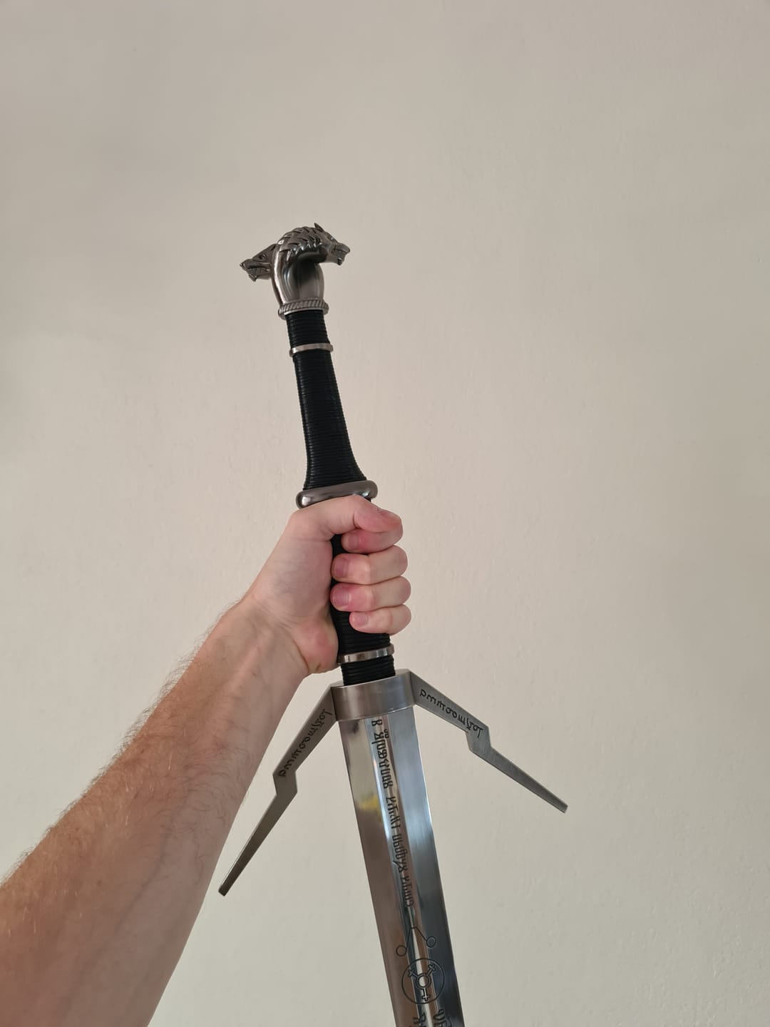 Customer photo review of Geralt of Rivia's Silver Sword - The Witcher