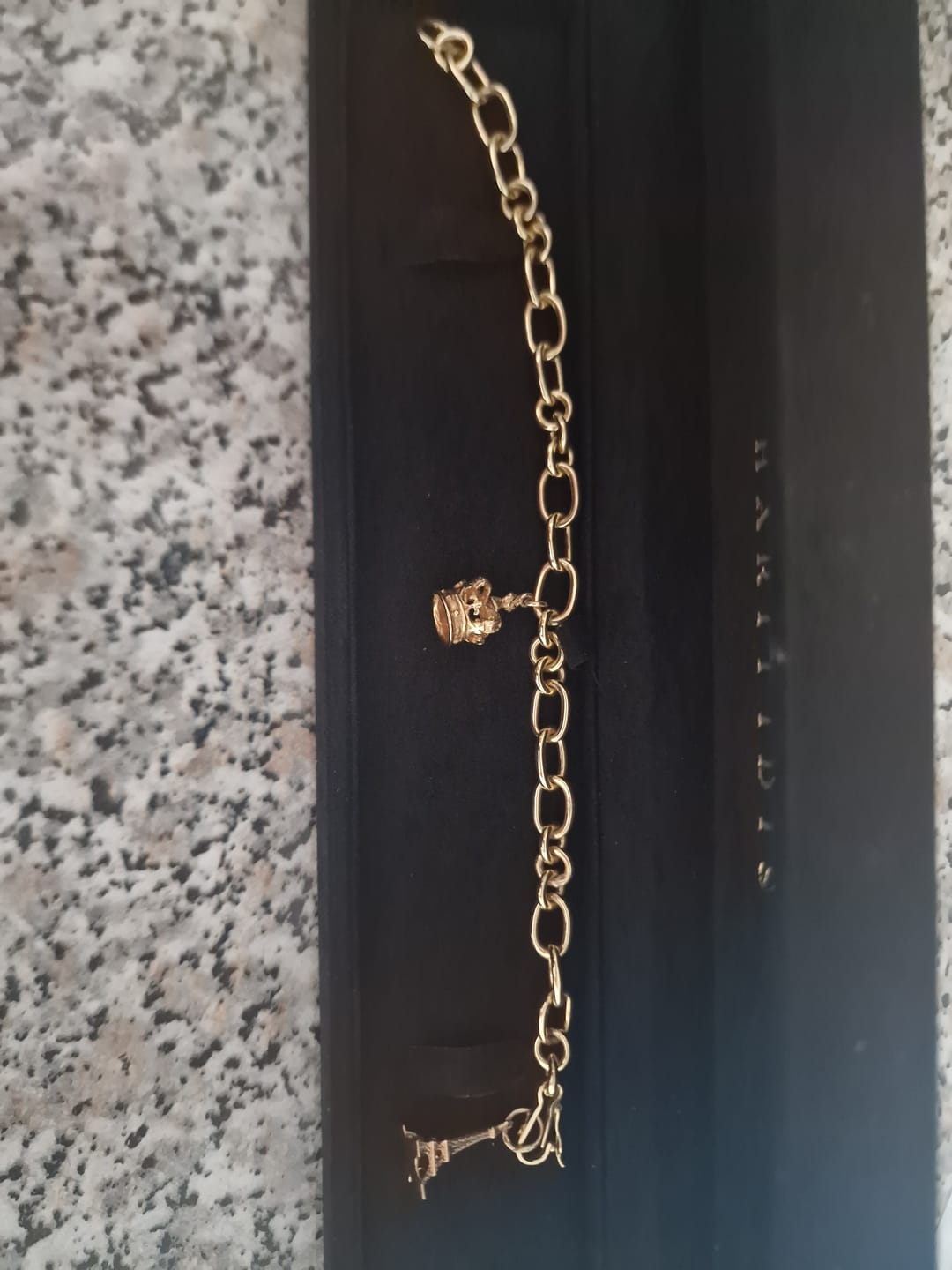 Customer photo review of The Royal Crown Charm (9ct 375 Gold 1972)