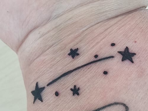 Customer photo review of TattooNumbx Numbing Cream