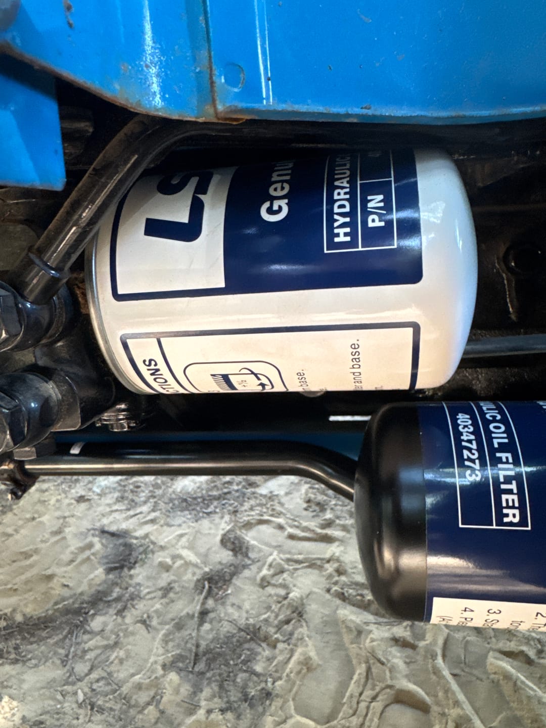 Customer photo review of LS Tractor Parts - FILTER HYDRAULIC TRG6 - 40007563