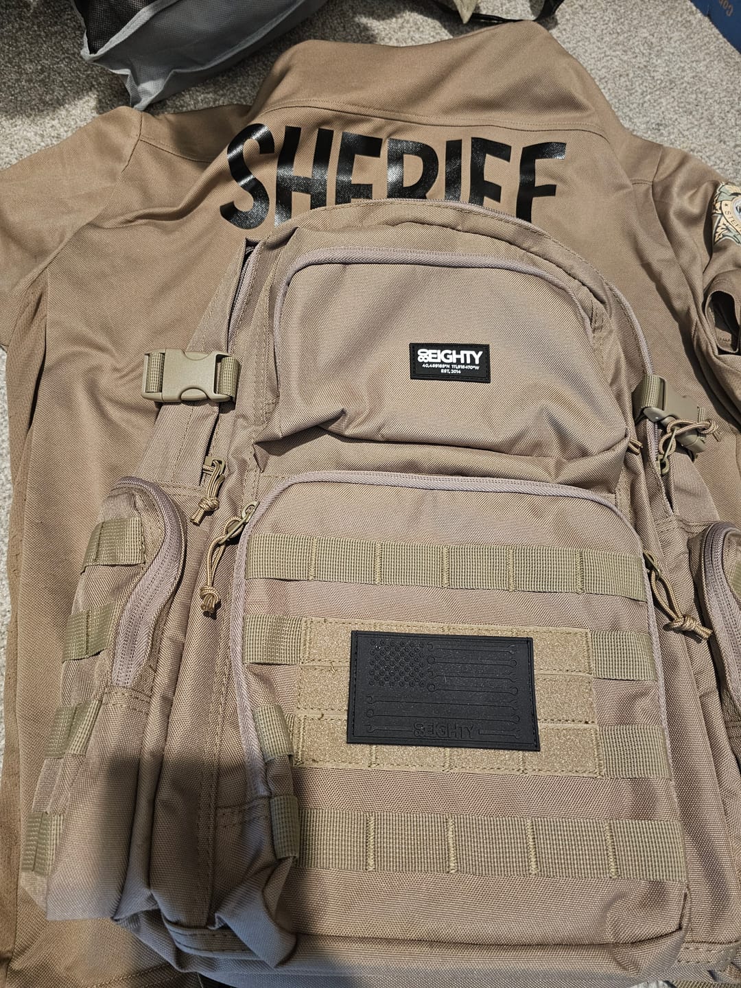 Customer photo review of 80Eighty® Commando Arid Backpack