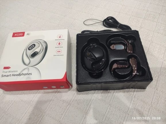 Customer photo review of אוזניות AI מתרגמות - רייבן