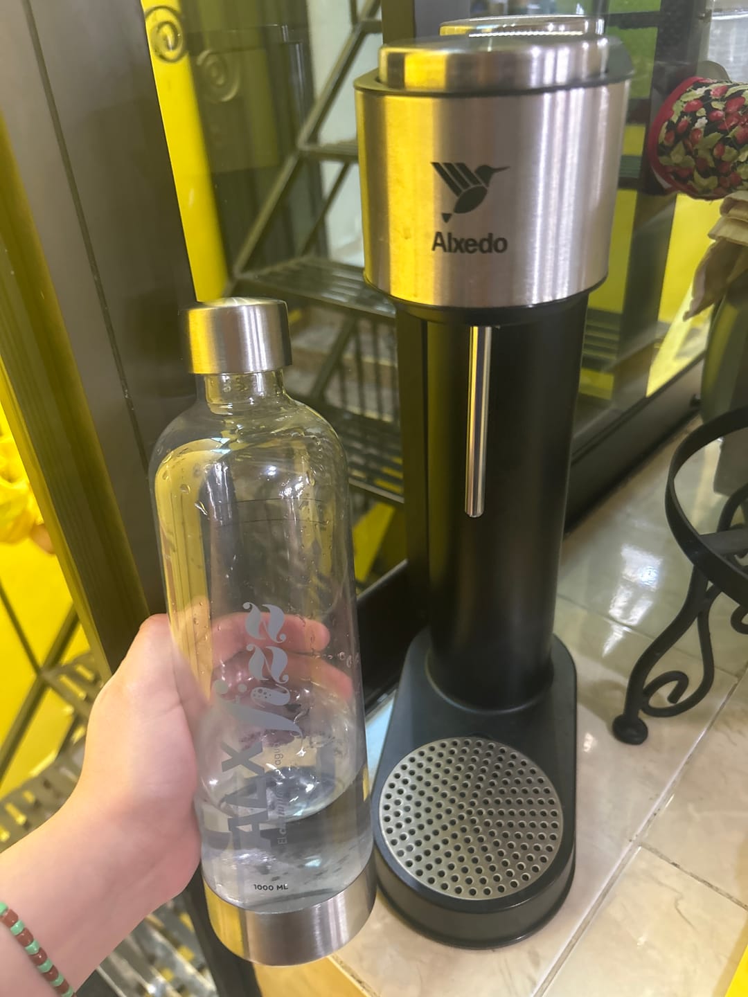 Customer photo review of ALXfizz - Gasificador De Agua