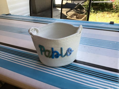 Customer photo review of Basket Size