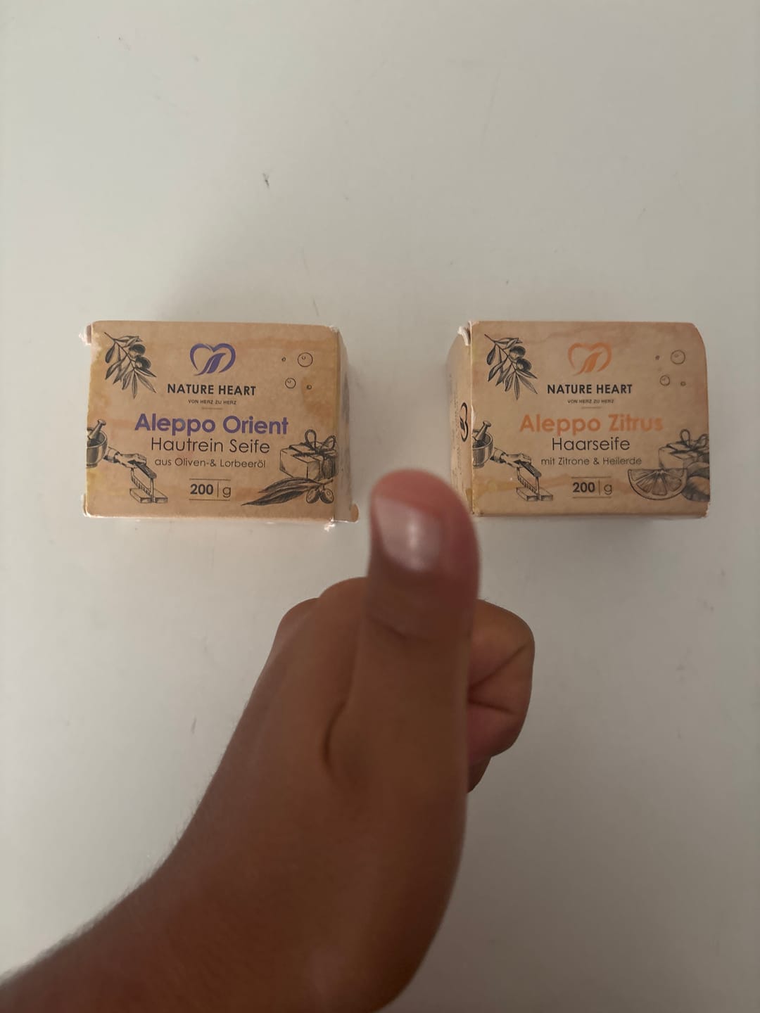 Customer photo review of Aleppo Seife - Zitrus Haarseife