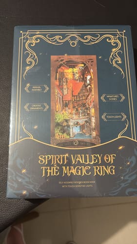 Customer photo review of L.O.T.R | Spirit Valley of the Magic Ring DIY Book Nook Kit