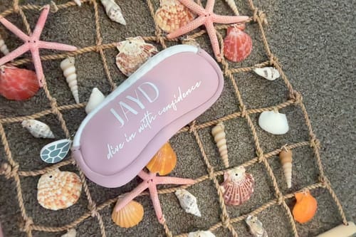 Customer photo review of JAYD Goggle Bag || Pink