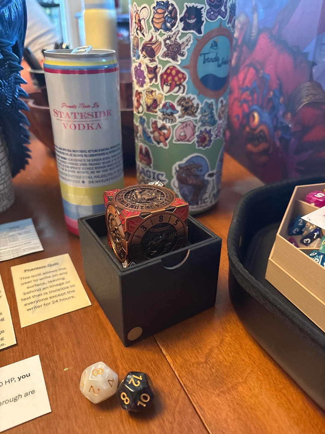 Customer photo review of Masters Dice Relic #001 – 7-in-1 Monster Cube Spinner DND Dice  for Dungeon Masters & True Fans