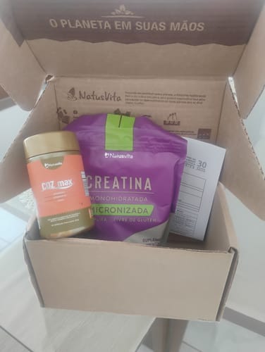 Customer photo review of Creatina 100% Pura (250g). Monohidratada e Micronizada 180 mícrons. Livre de Metais Pesados
