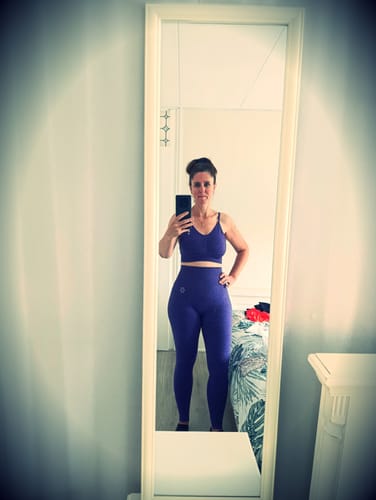 Customer photo review of SPORT LEGGING PAARS