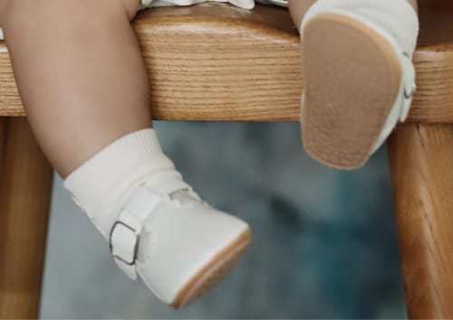 Customer photo review of Almond Cut Mary Jane Anti-slip Shoes