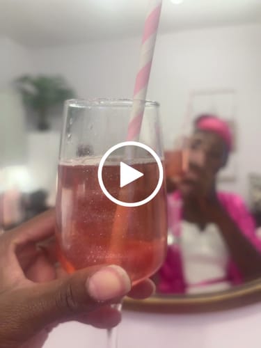 Customer video review of Candy Floss Flavoured Shimmer Syrup