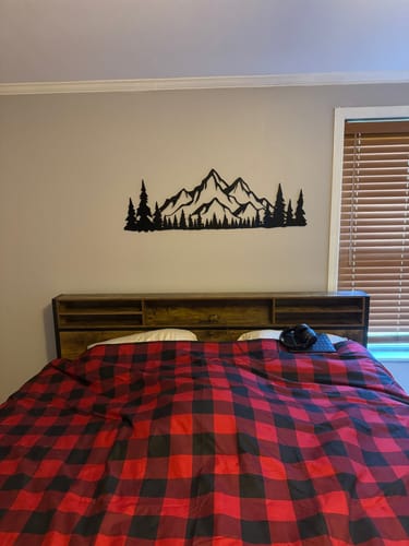 Customer photo review of Alpine Dreams Wall Art