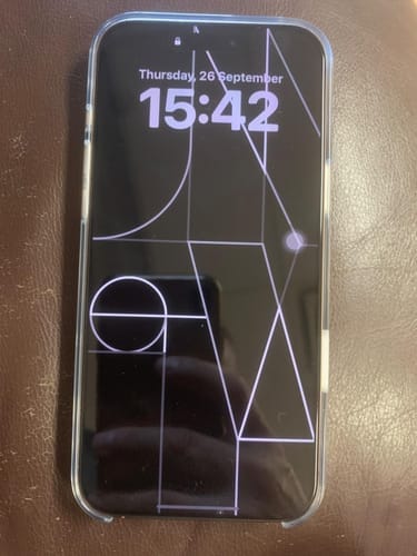 Customer photo review of 3 in 1 Screen Protector - iPhone