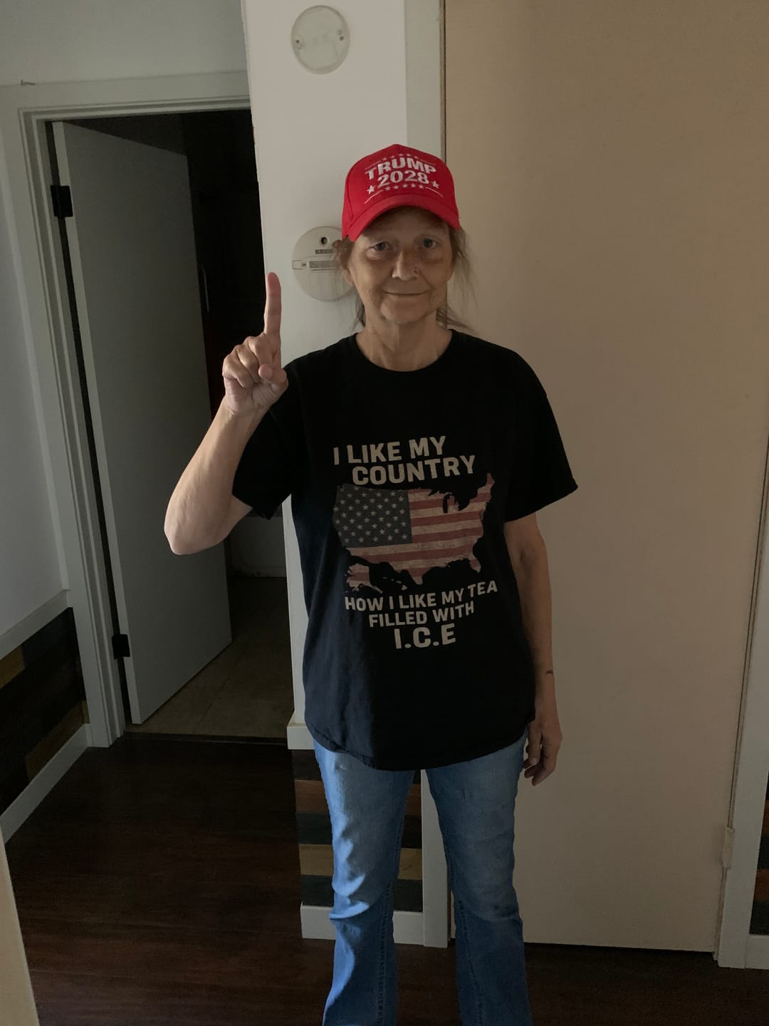 Customer photo review of New MAGA 45 47 Red Hat