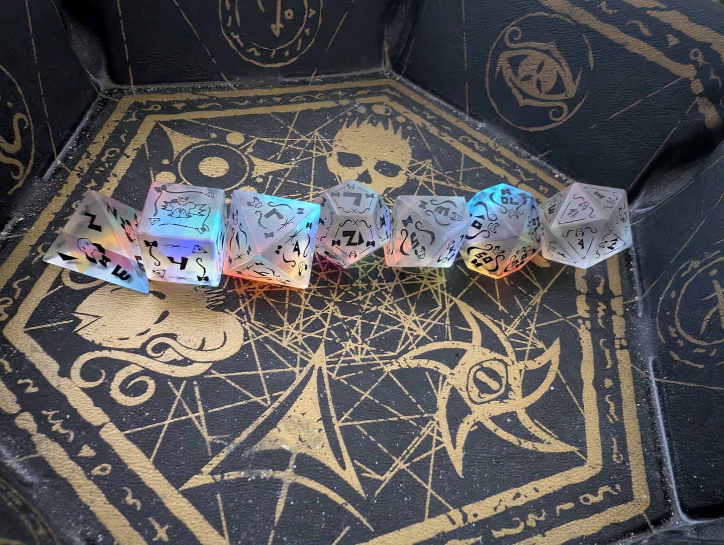 Customer photo review of PRE-ORDER | Baelz Dice Set | hololive x MMG Exclusive