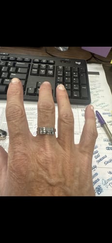 Customer photo review of Just Breathe Ring