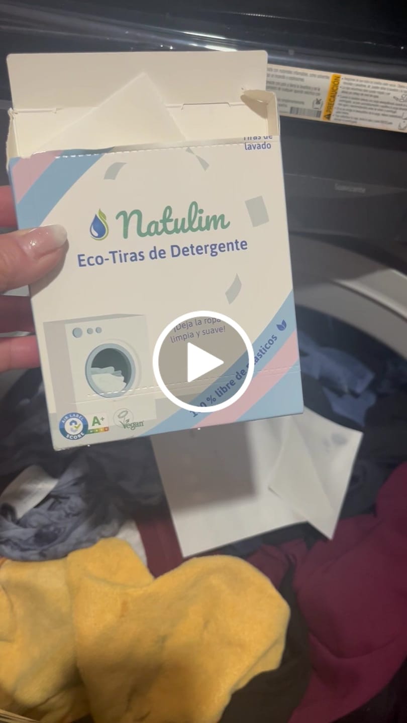 Customer video review of Eco-Tiras de lavar Natulim - 40 lavados