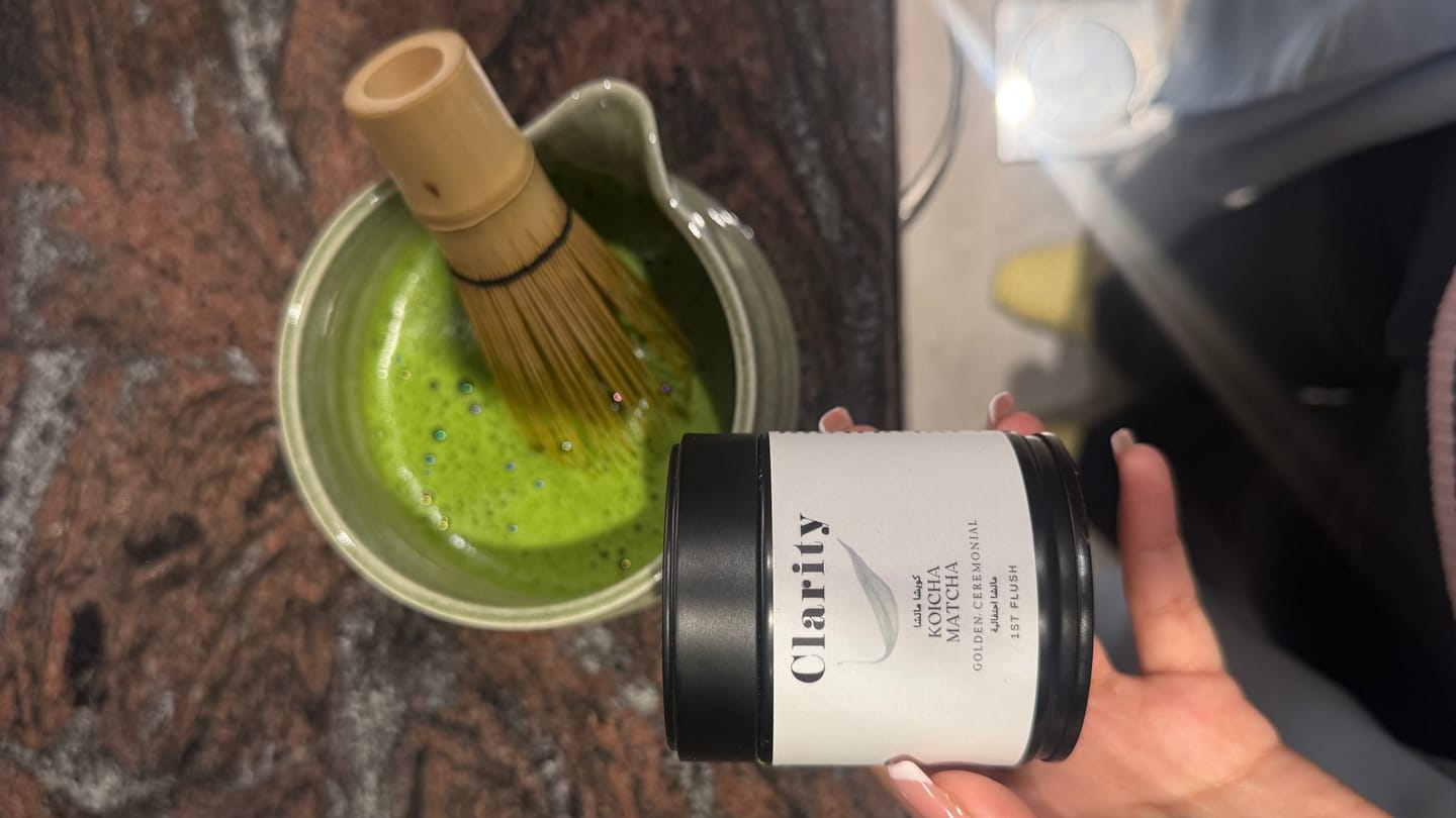 Customer photo review of Golden Ceremonial Matcha - Koicha
