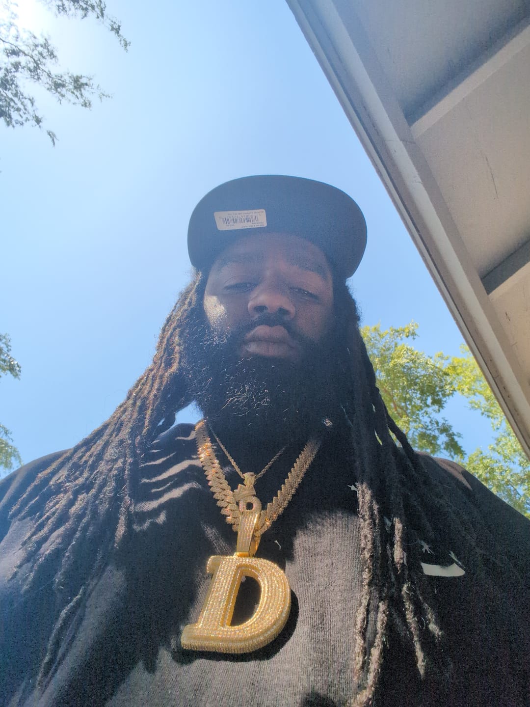 Customer photo review of 8-12mm Iced Prong Cuban Chain