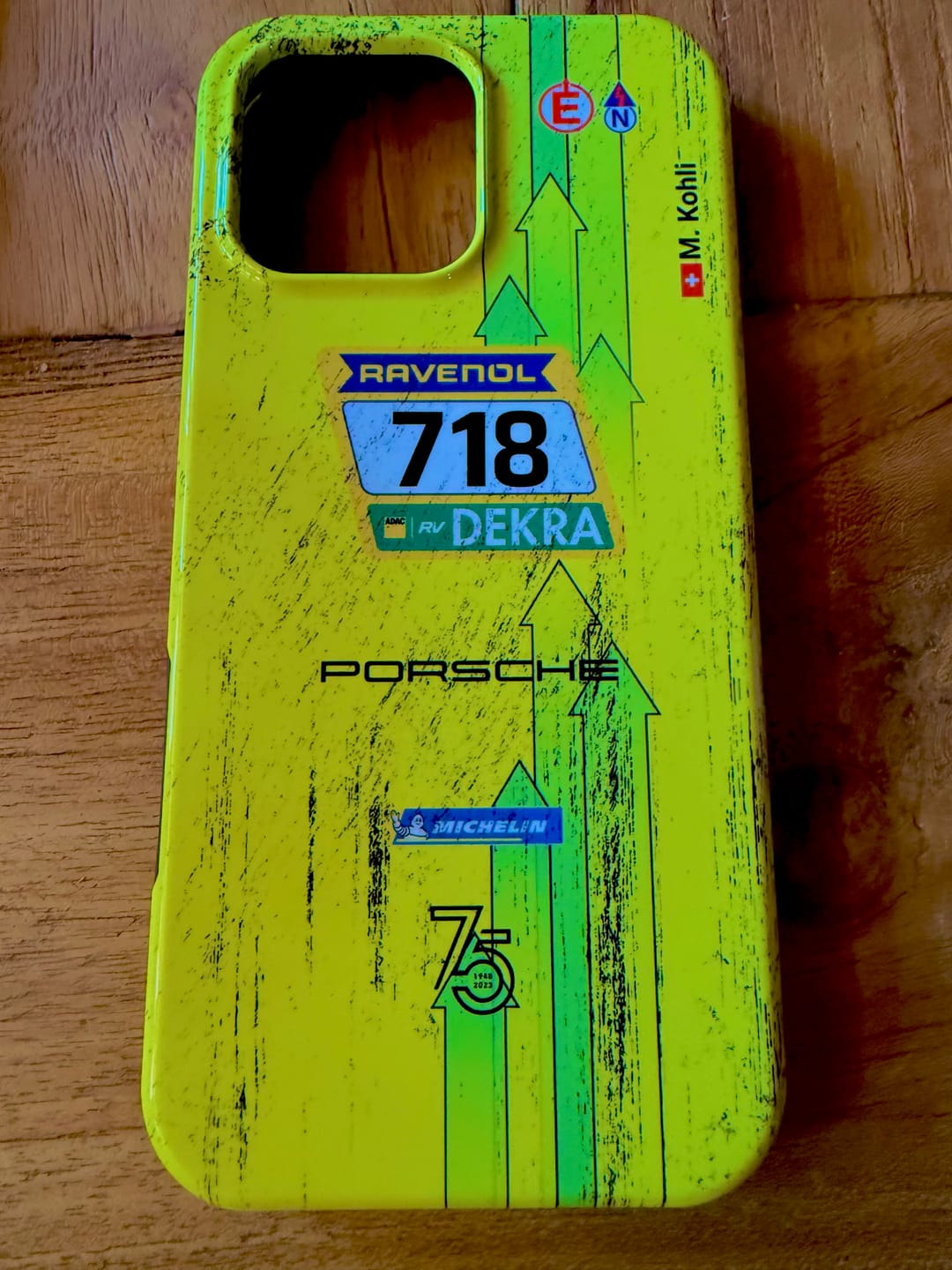 Customer photo review of Grello Porsche GT Livery - Individuelle Premium Hülle für iPhone