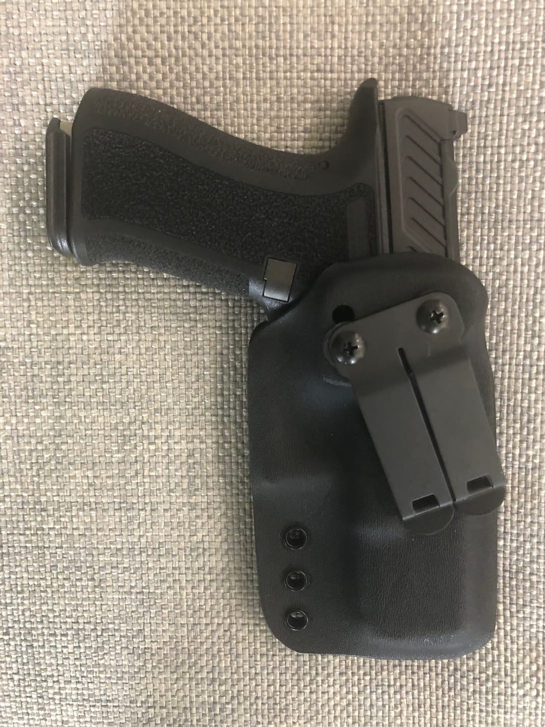 Customer photo review of Breakout 2.0 IWB Holster For Comfort and Concealment