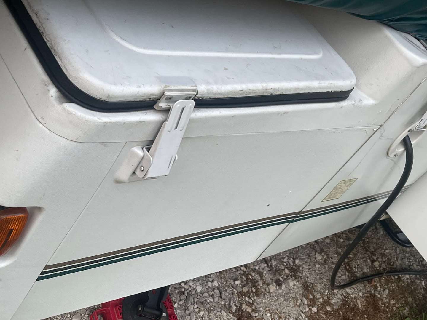 Customer photo review of Storage Box Lid Seal 12.5 Foot