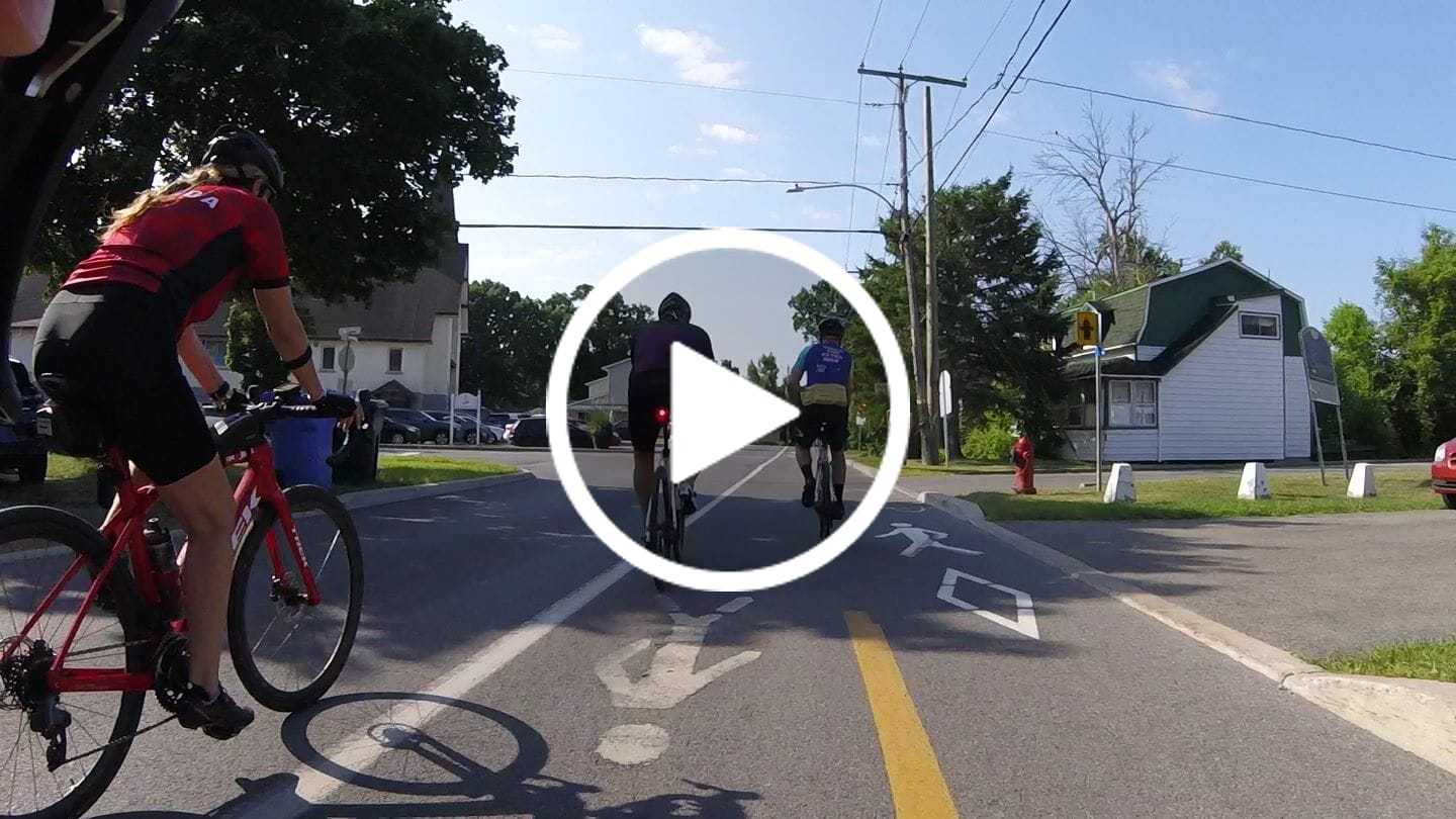 Customer video review of Canada Maple Leaf Cycling Jersey